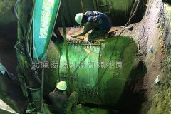 臺灣DN2000水泥管修復(fù)實(shí)例